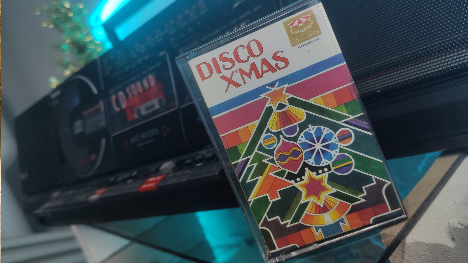DISCO X`MAS Cassette (1979) & National RX-CD70